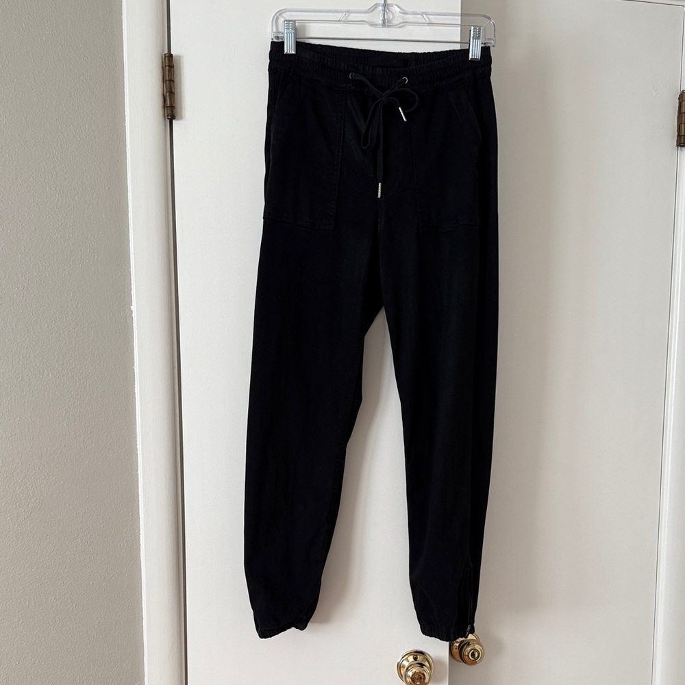 Joe's Jeans Black Drawstring Joggers